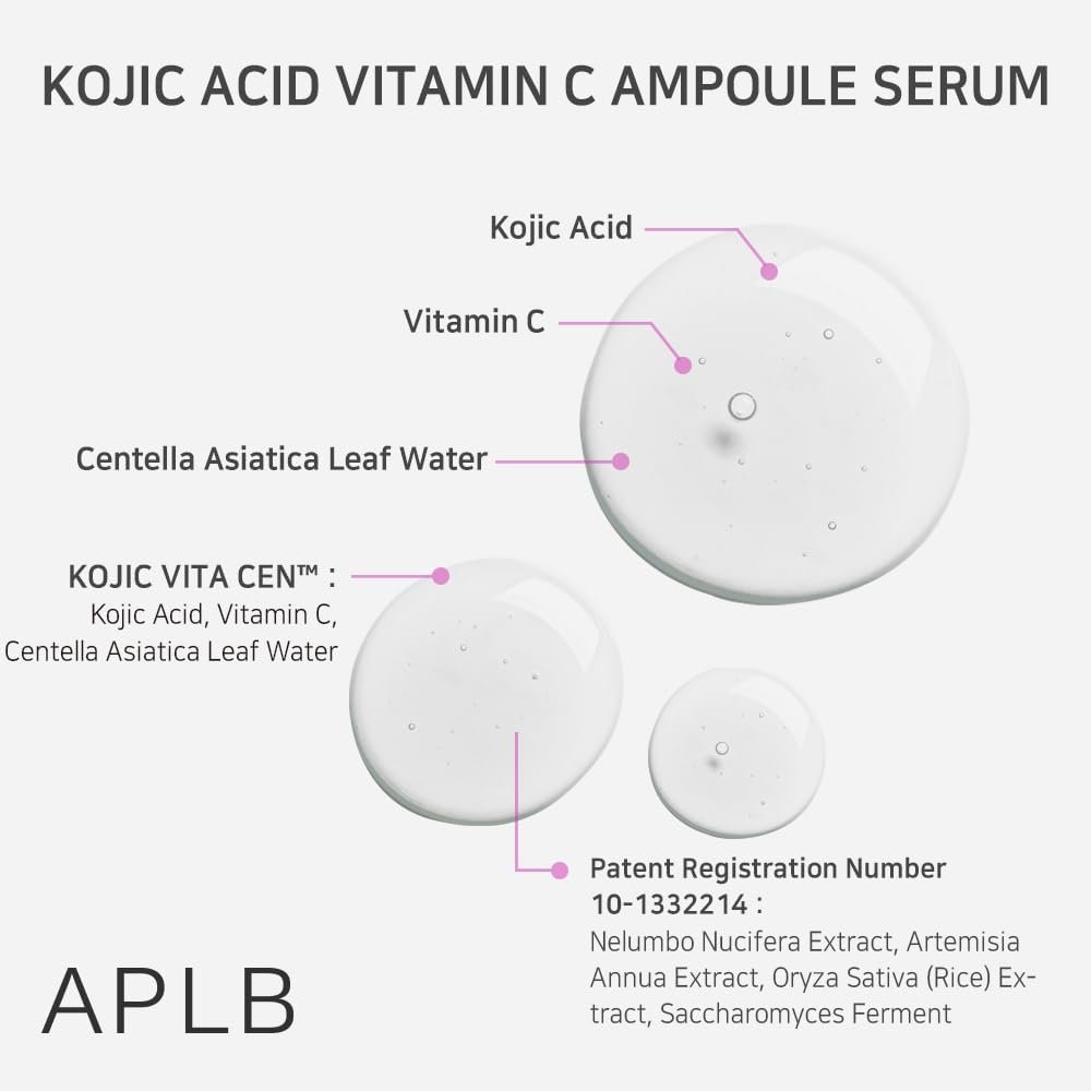 APLB Kojic Acid Vitamin C Ampoule Serum (40ml) - Image 8
