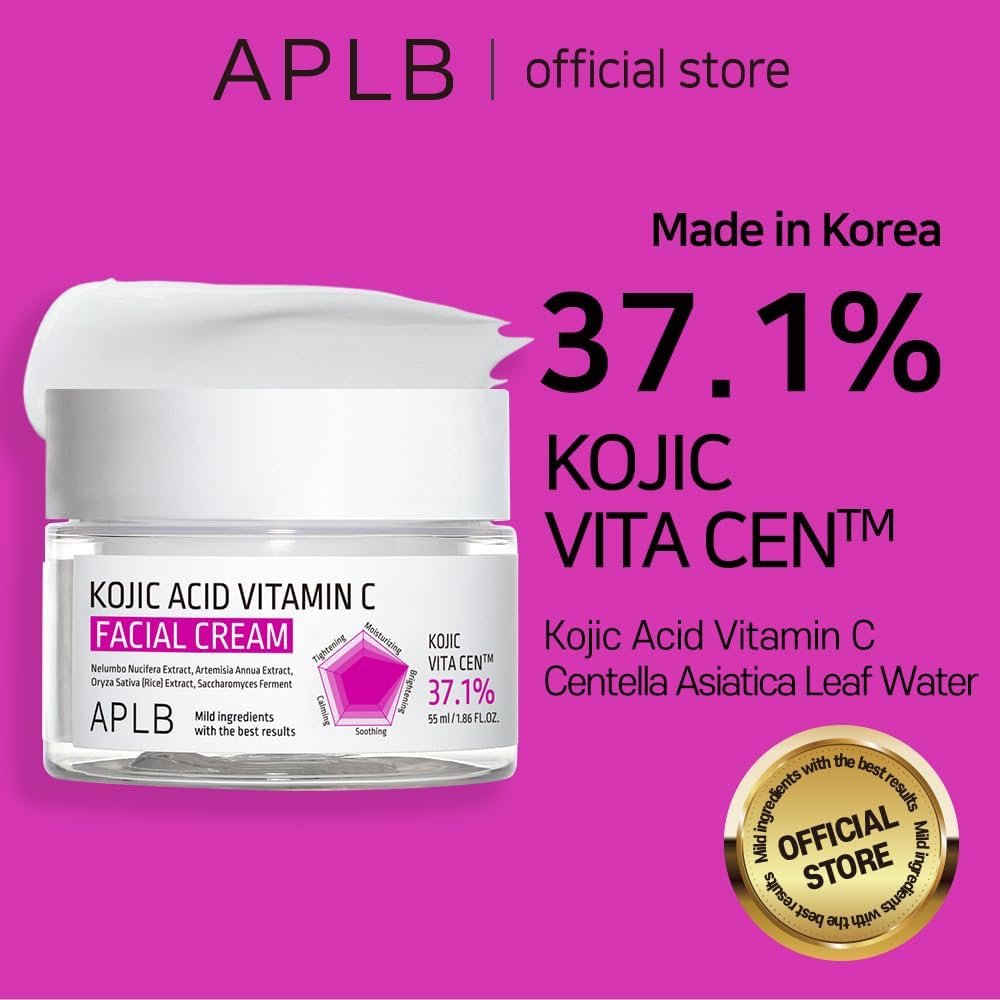 APLB Kojic Acid Vitamin C Facial Cream (55ml) - Image 3