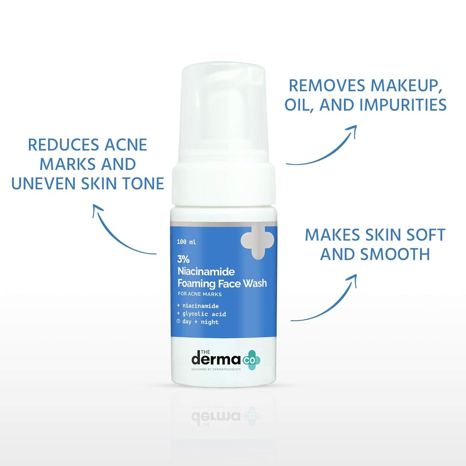 The Derma Co 3% Niacinamide Foaming Face Wash - 100ml - Image 2