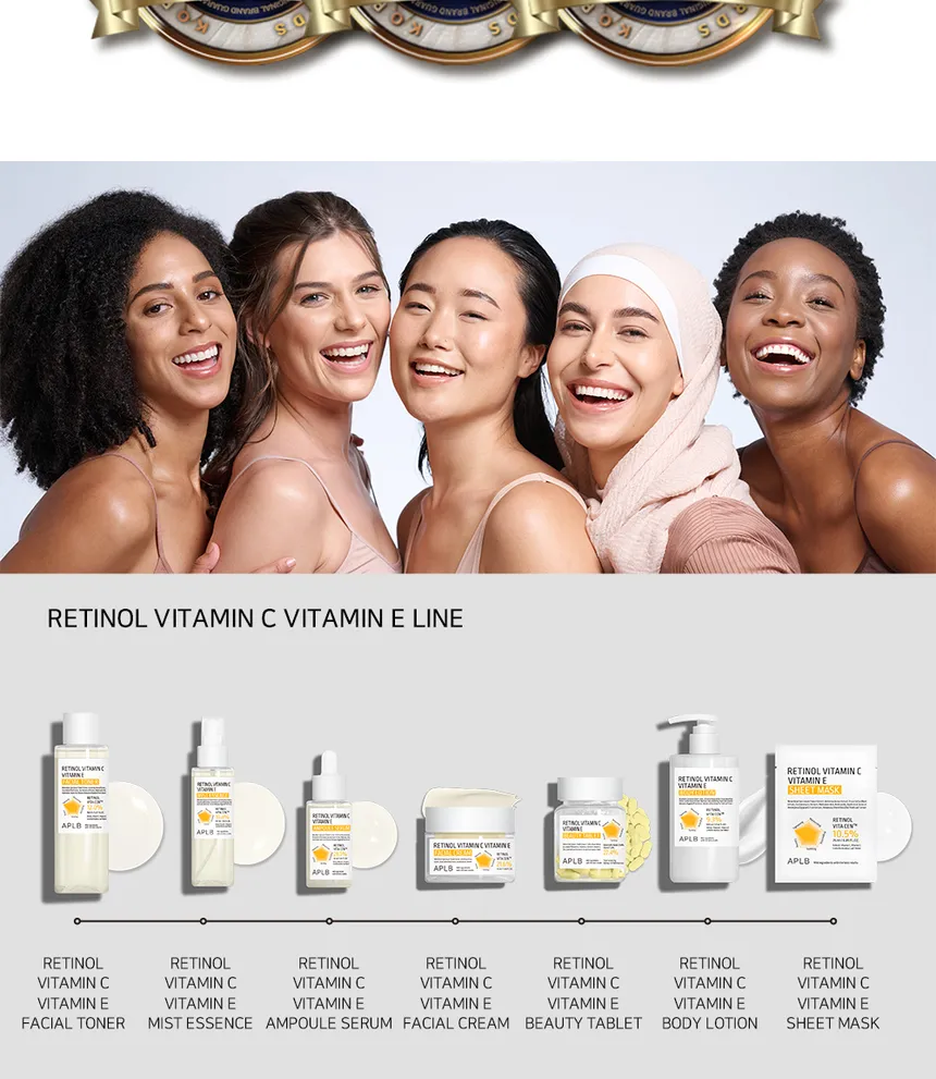 APLB - Retinol Vitamin C Vitamin E Body Lotion (300ml) - Image 12