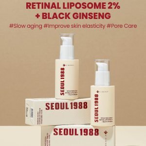 KSECRET SEOUL 1988 Serum : Retinal Liposome 2% + Black Ginseng-30ml