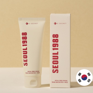 KSECRET SEOUL 1988 Cream : Snail Mucin 93% + Rice -100ml
