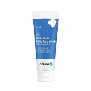 The Derma Co 2% Cica-Glow Daily Face Wash -(100ml)