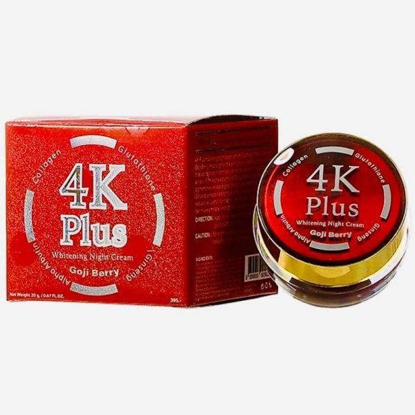4K plus whitening night cream Goji Berry -20g - Image 3