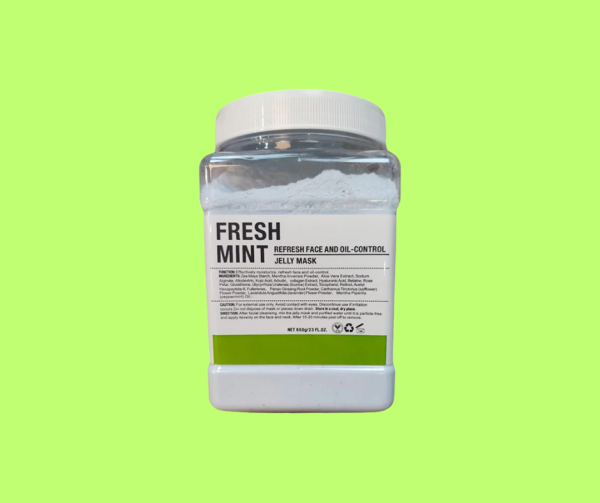 Fresh Mint Refresh Face & Oil Control Jelly Mask 650g