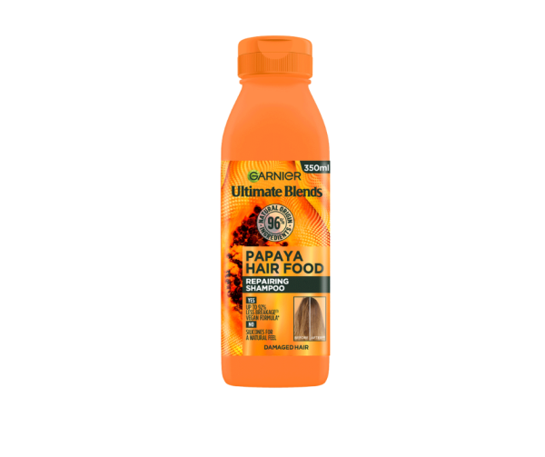 Garnier Papaya Hair Food Repairing Shampoo (350ml)
