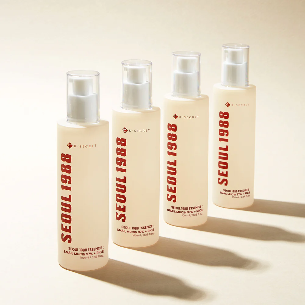 K-Secret SEOUL 1988 Essence : Snail Mucin 97% + Rice-(100ml) - Image 3
