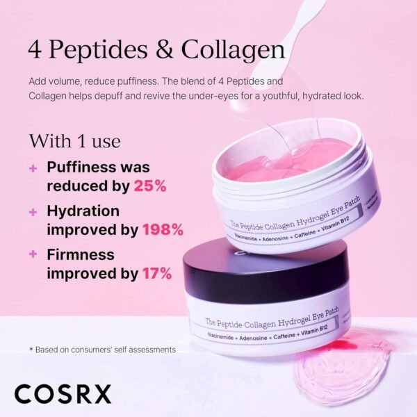 COSRX The Peptide Collagen Hydrogel Eye Patch - Image 3