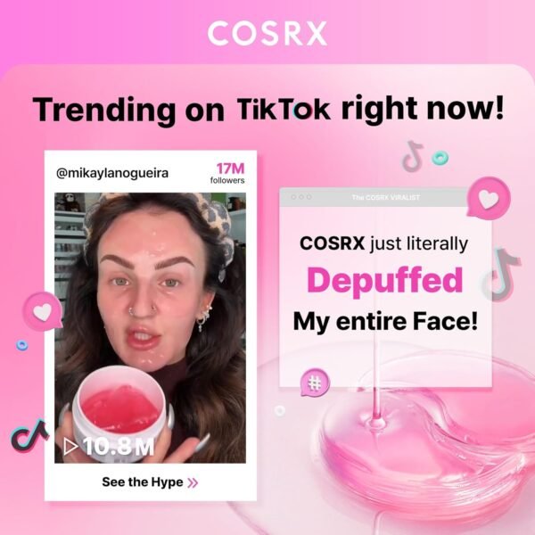 COSRX The Peptide Collagen Hydrogel Eye Patch - Image 8