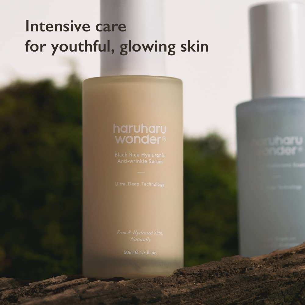 Haruharu Wonder Black Rice Hyaluronic Anti-Wrinkle Serum-50ml - Image 5