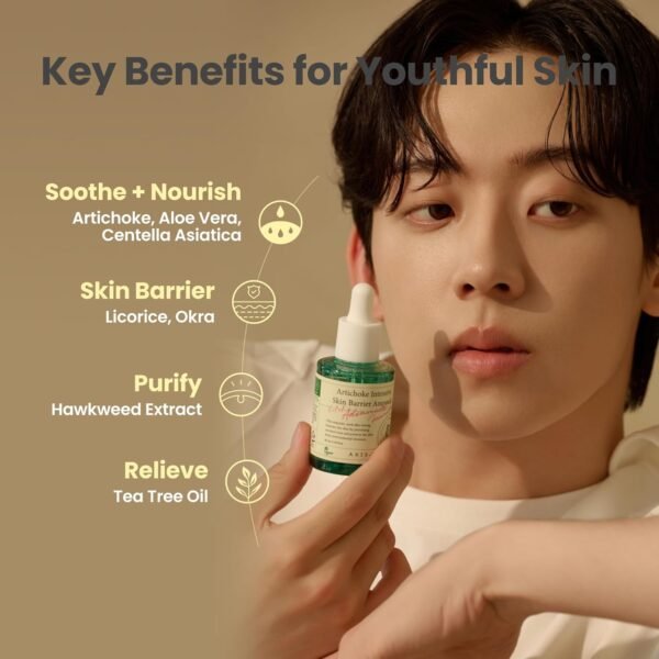 Axis-Y Artichoke Intensive Skin Barrier Ampoule (30ml) - Image 2
