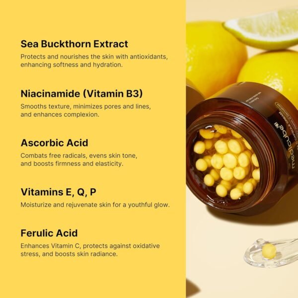 Medicube Deep Vitamin C Golden Capsule Cream (55g) - Image 4