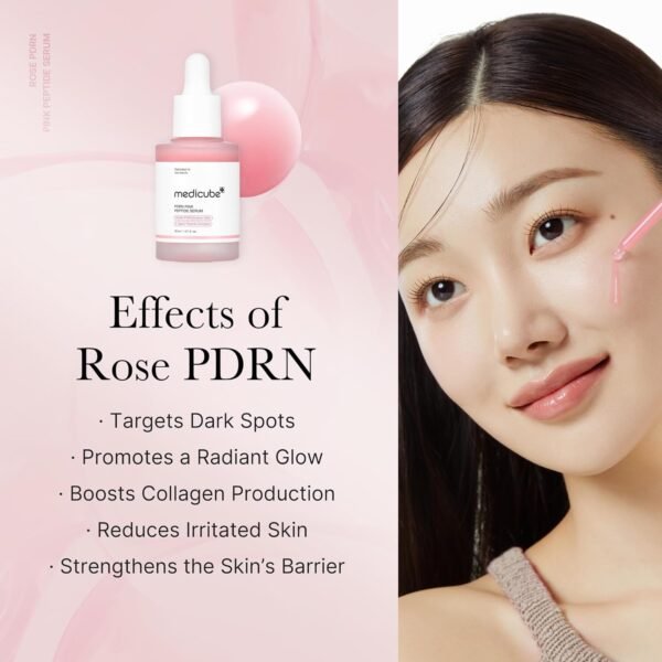 Medicube PDRN Pink Peptide Serum-(30ml) - Image 2