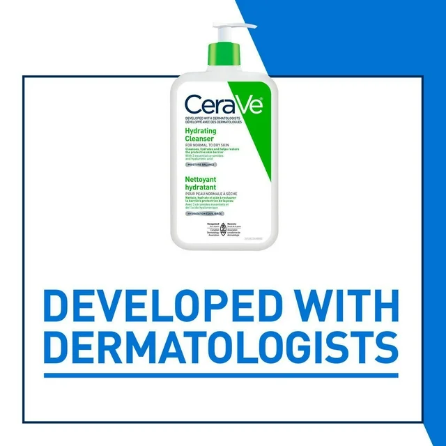 Cerave Hydrating Cleanser (562ml) - Image 4