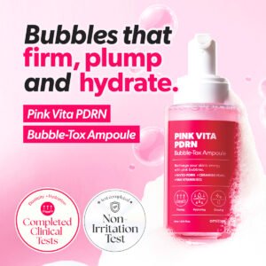 Omitted Pink Vita PDRN Bubble-tox Ampoule (90ml)