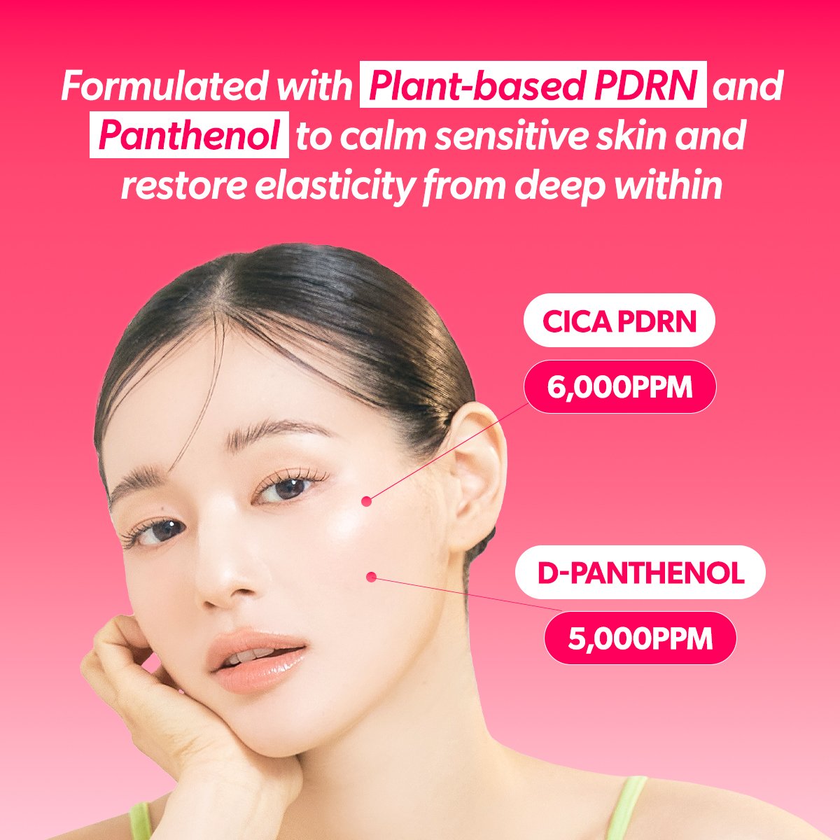 Omitted Pink Vita PDRN Bubble-tox Ampoule (90ml) - Image 5