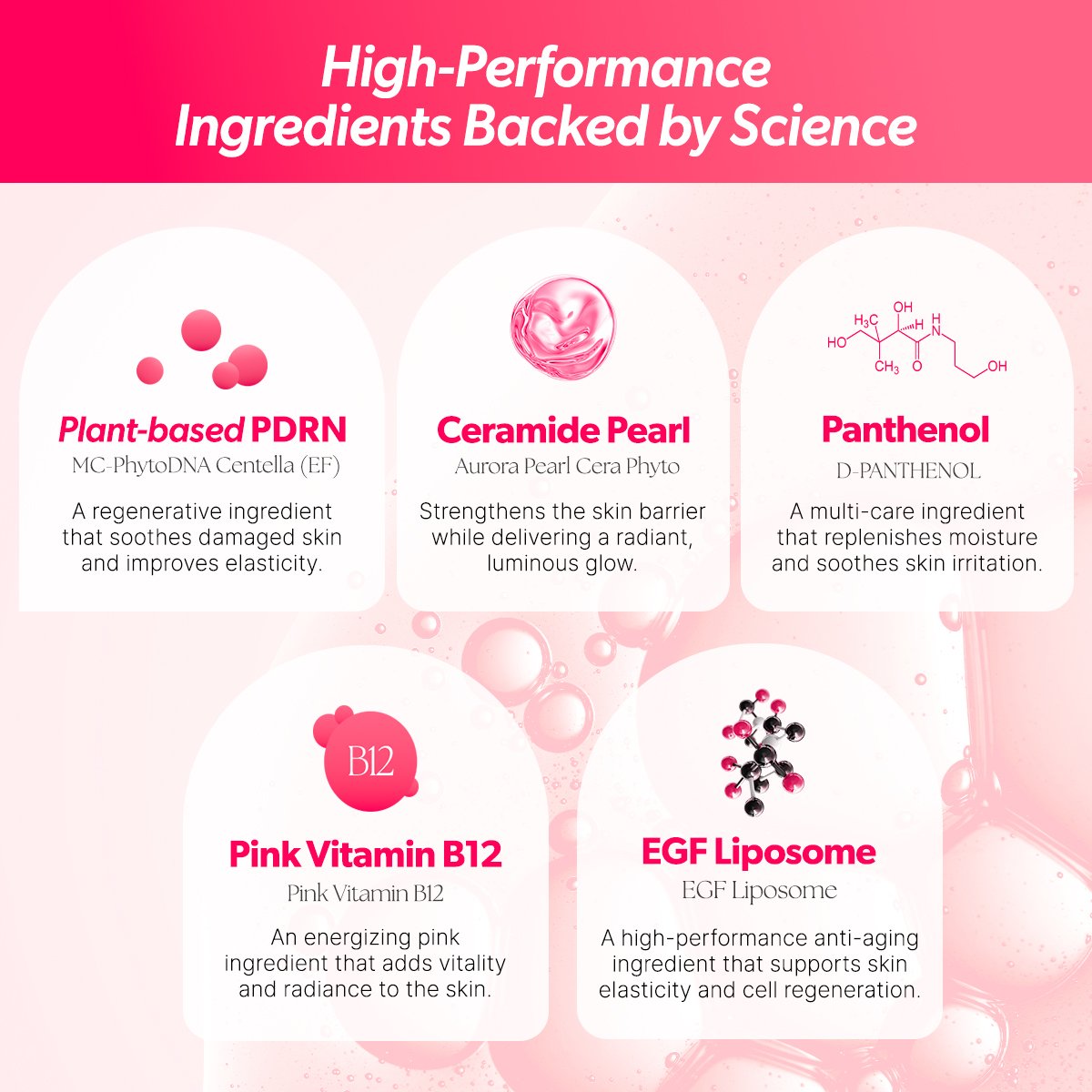 Omitted Pink Vita PDRN Bubble-tox Ampoule (90ml) - Image 7