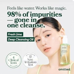 Omitted Fresh Lime Pore Clearing Deep Cleansing Oil (200ml)