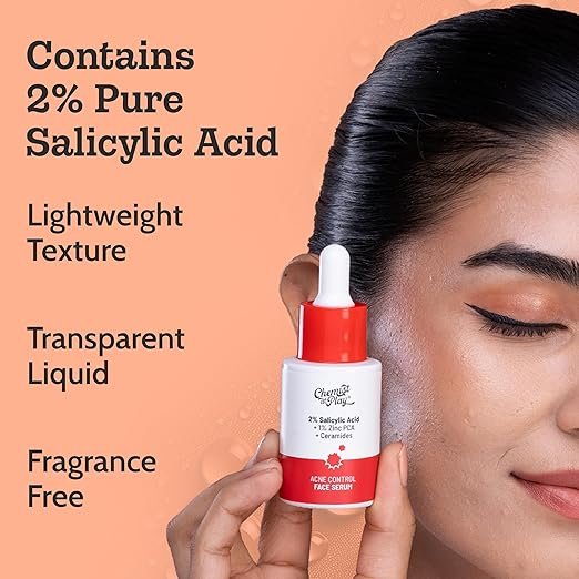 Chemist At Play 2% Salicylic Acid Face Serum (30ml) - Image 3