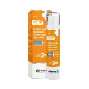 The Derma Co C-Cinamide SPF 50 Aqua Gel Sunscreen -50g