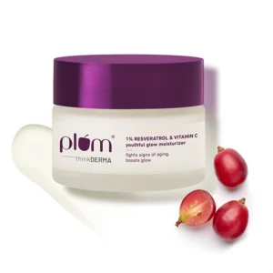 Plum 1% Resveratrol & Vitamin C Youthful Glow Moisturizer-50g