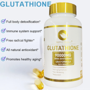 Wellness Ways Skin Whitening Glutathione 90000mg 60 Capsules