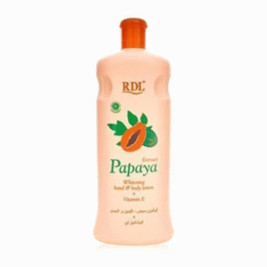 RDL Papaya Extract Whitening Hand & Body Lotion + Vitamin E (600ml)