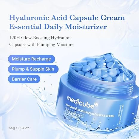 Medicube Capsule Cream with Hyaluronic Acid-55g - Image 3