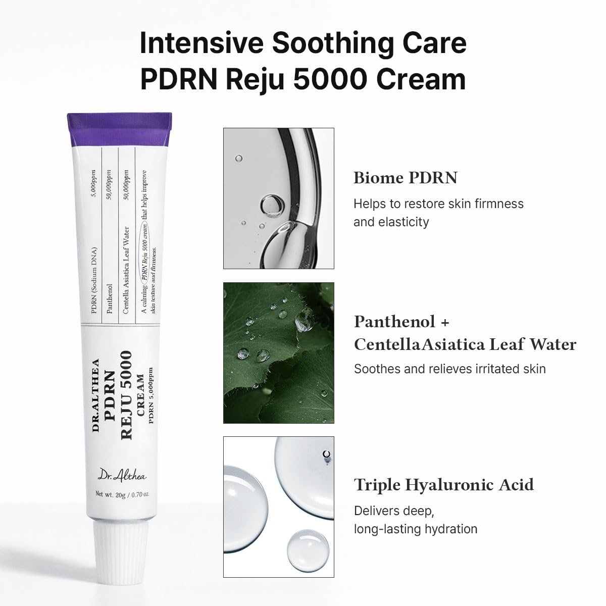 Dr.Althea PDRN Reju 5000 Cream -20g - Image 4