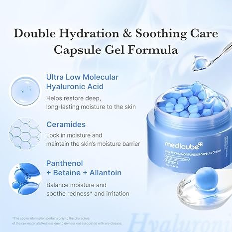 Medicube Capsule Cream with Hyaluronic Acid-55g - Image 4