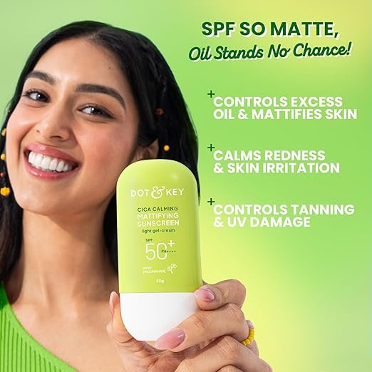 Dot & Key CICA Calming Mattifying Sunscreen SPF 50-50g - Image 2