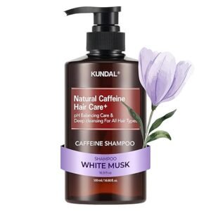 KUNDAL Anti Hair Loss & Hair Fall Control Caffeine Shampoo-500ml