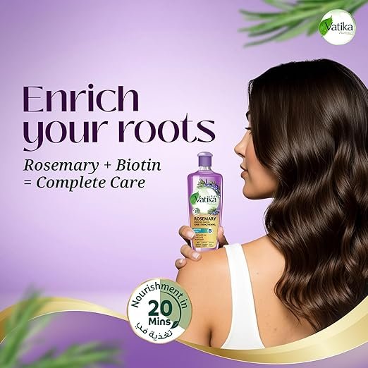 Vatika Naturals Rosemary Oil for Hair Growth 200ml - Image 4