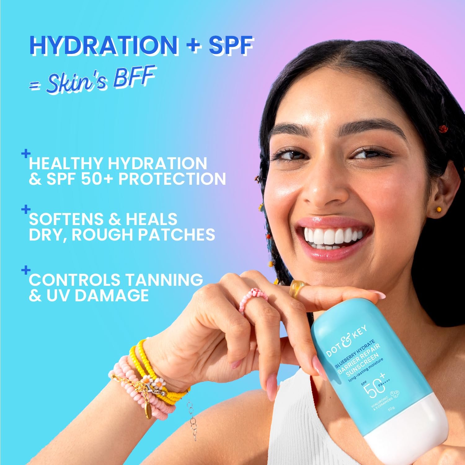 Dot & Key Barrier Repair Sunscreen SPF 50+(80g) - Image 2