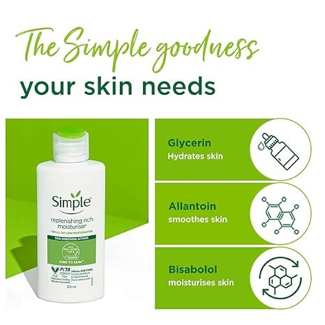 Simple Replenishing Rich Moisturiser-125ml - Image 4