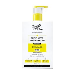 Chemist At Play Bright Boost SPF Body Lotion | With 5% Niacinamide & SPF 50+(236ml)