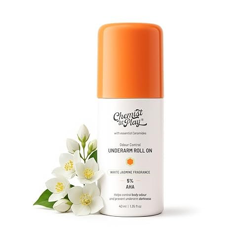 Chemist at Play UnderArm Roll-On with 5% AHA (40ml) - Image 2