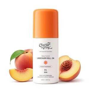 Chemist at Play UnderArm Roll-On with 5% AHA (40ml)