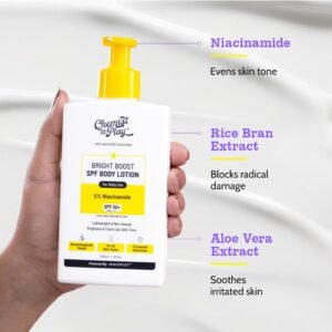Chemist At Play Bright Boost SPF Body Lotion | With 5% Niacinamide & SPF 50+(236ml)