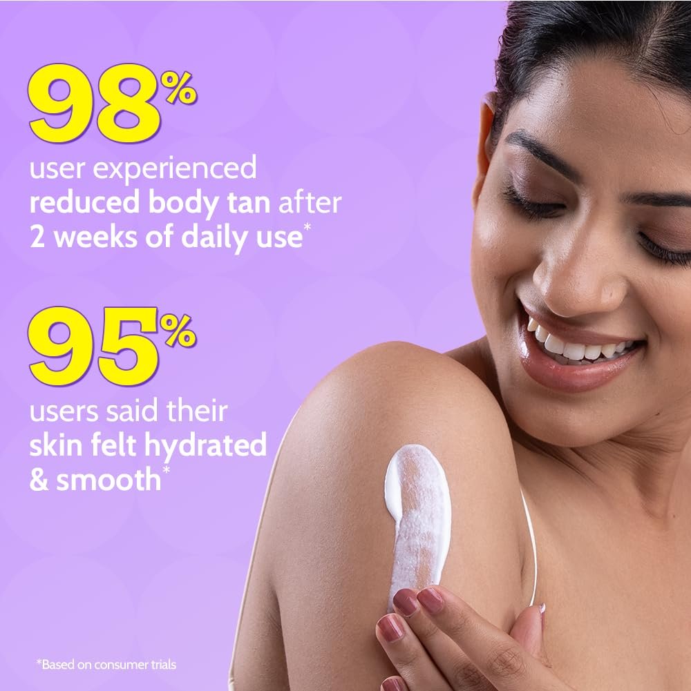 Chemist At Play Bright Boost SPF Body Lotion | With 5% Niacinamide & SPF 50+(236ml) - Image 3