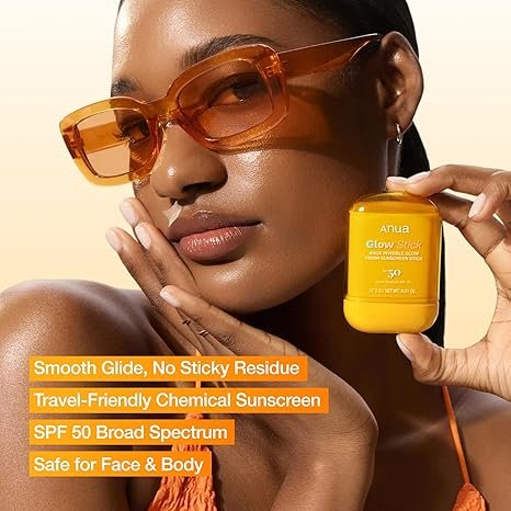Anua Invisible Glow Sun Stick, SPF 50 (18g) - Image 2