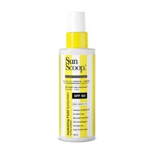 Sunscoop Hydrating Fluid Sunscreen for Face and Body SPF 60-(125ml)