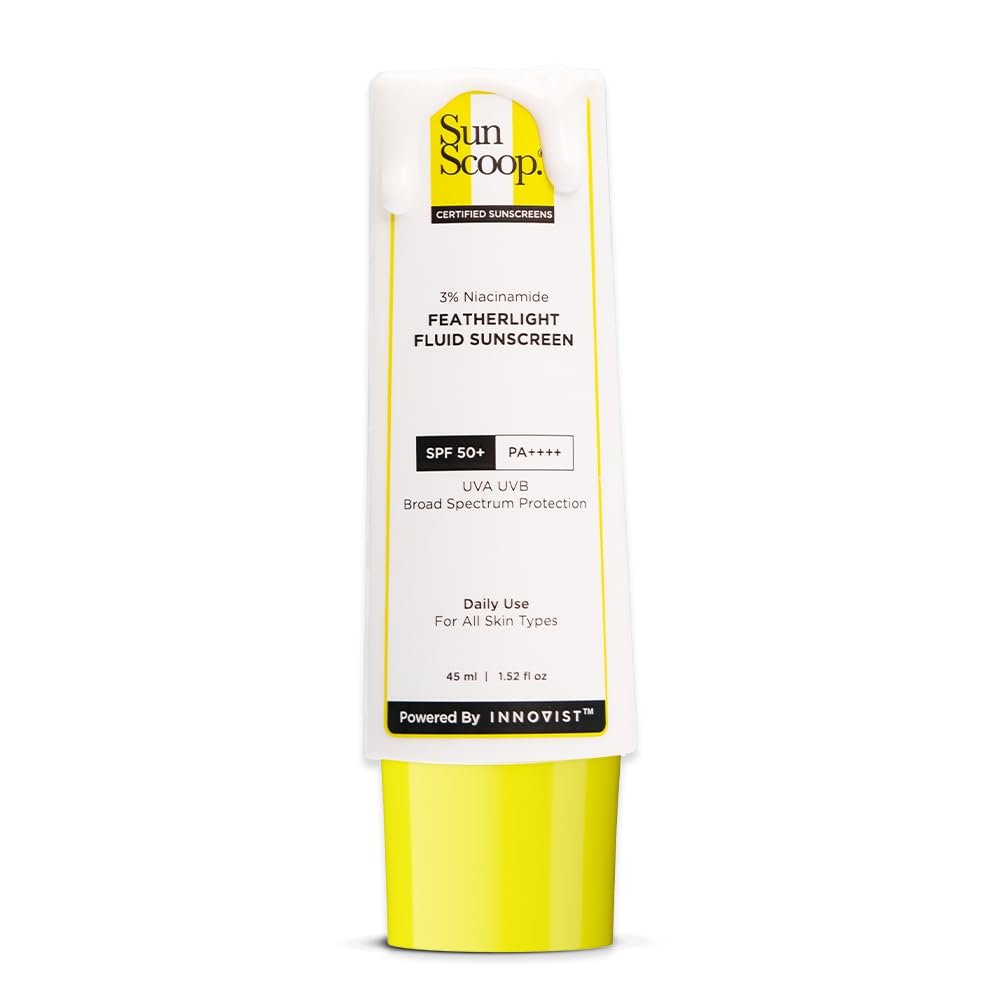 Sunscoop 3% Niacinamide Fluid Sunscreen SPF 50+(45ml)