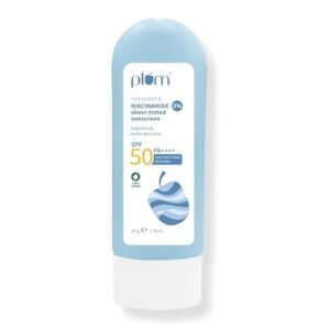 Plum Rice Water & 3% Niacinamide Sheer-Tinted Sunscreen SPF 50-50g
