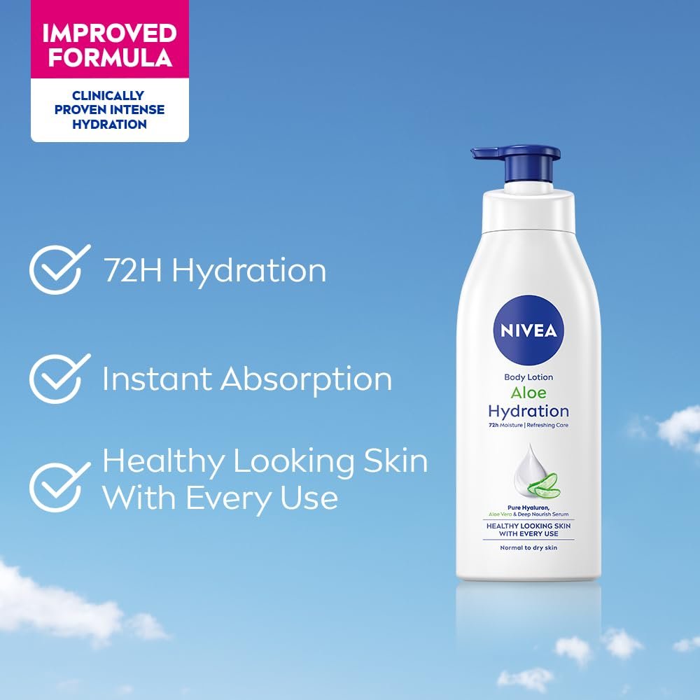 Nivea Aloe & Hydration Body Lotion-400ml - Image 4