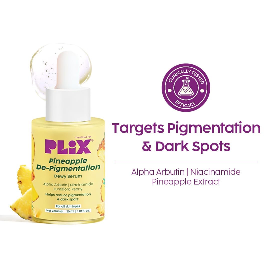PLIX Pineapple Depigmentation Dewy Serum-30ml - Image 3