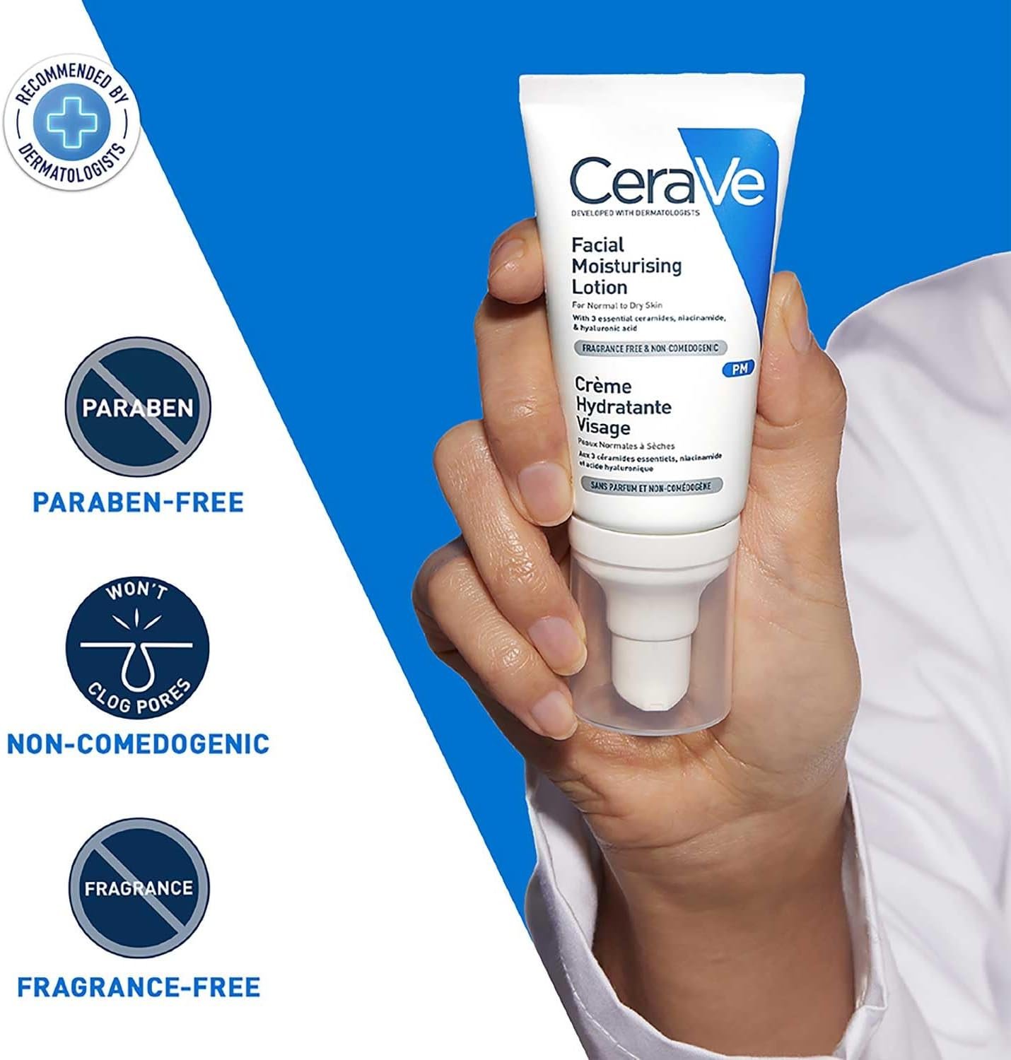 CeraVe Moisturizing Face Cream PM -52ml - Image 2