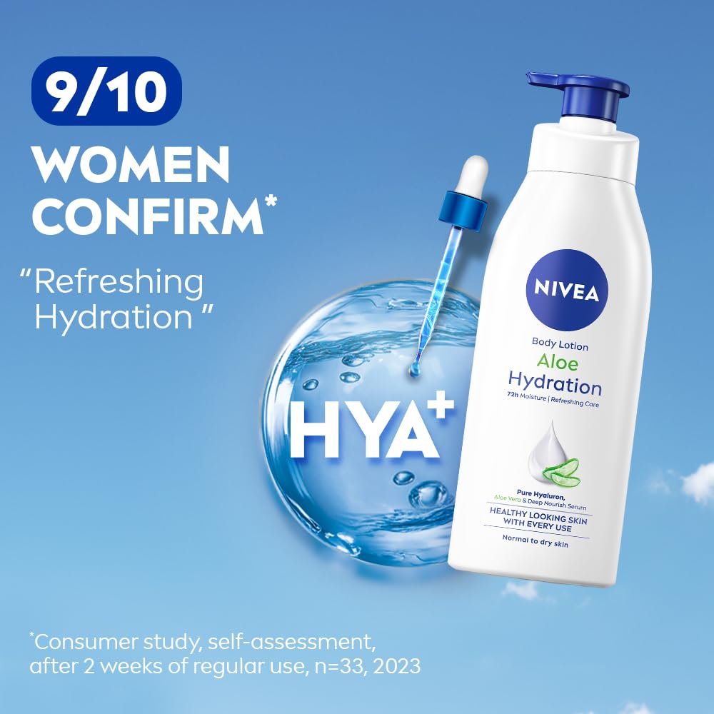 Nivea Aloe & Hydration Body Lotion-400ml - Image 5
