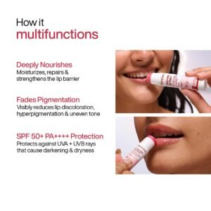 WishCare Tinted Lip Balm with SPF 50  PA+++