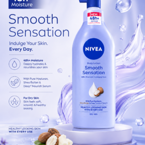 NIVEA Smooth Sensation Body Lotion-400ml